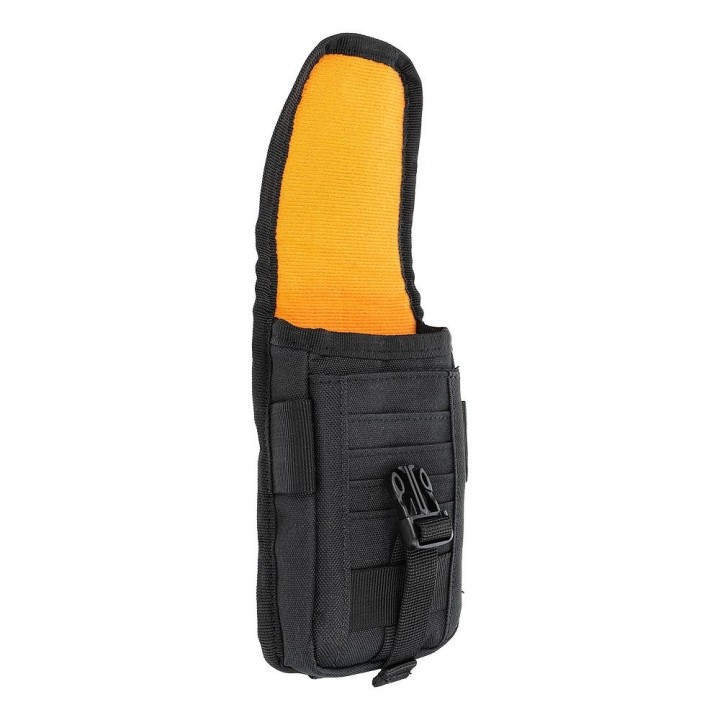 Чехол Travel для телефона / внешнего аккумулятора для крепления к поясу / рюкзаку черный