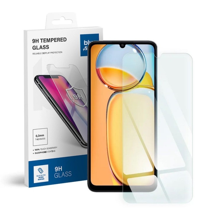 Tempered glass for Xiaomi Redmi 13C Blue Star