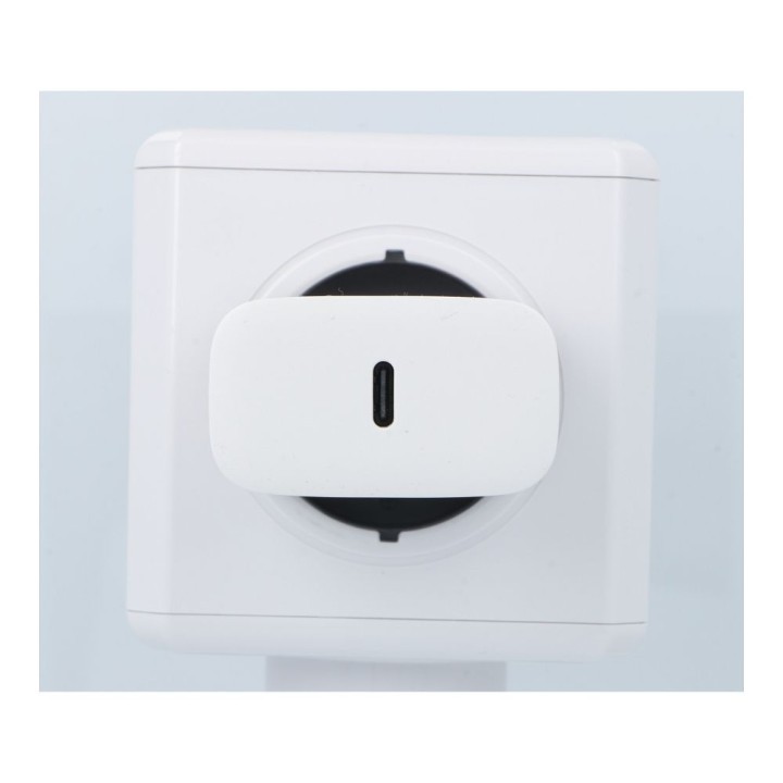 Мережевий зарядний пристрій для телефону Forcell F-Energy USB C QC4.0 PD 3A 25W + кабель USB-C – USB-C TFK-TC-25WPD білий