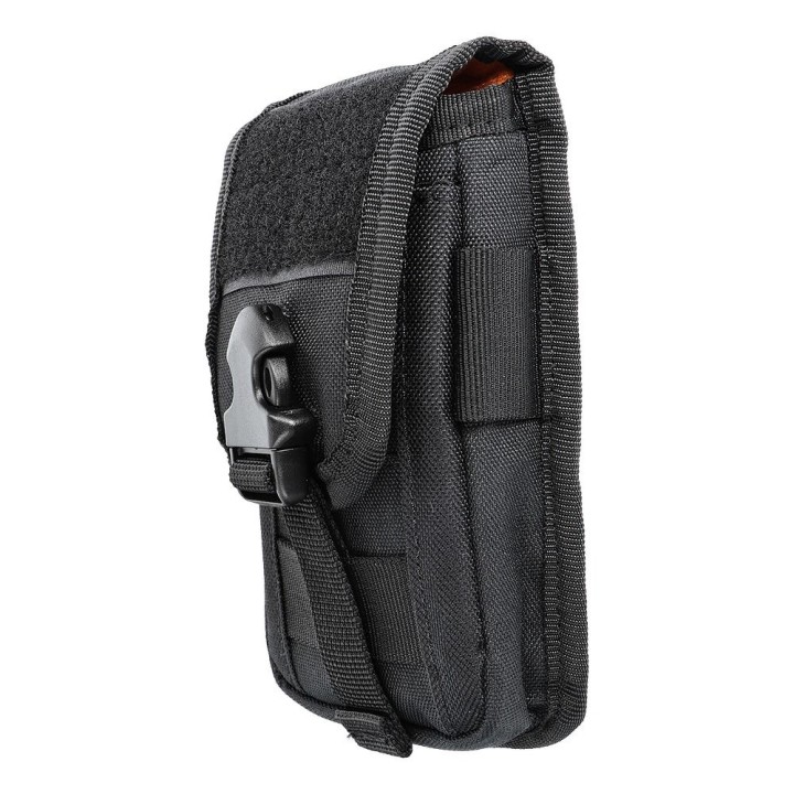 Travel case for phone / powerbank for belt / backpack black