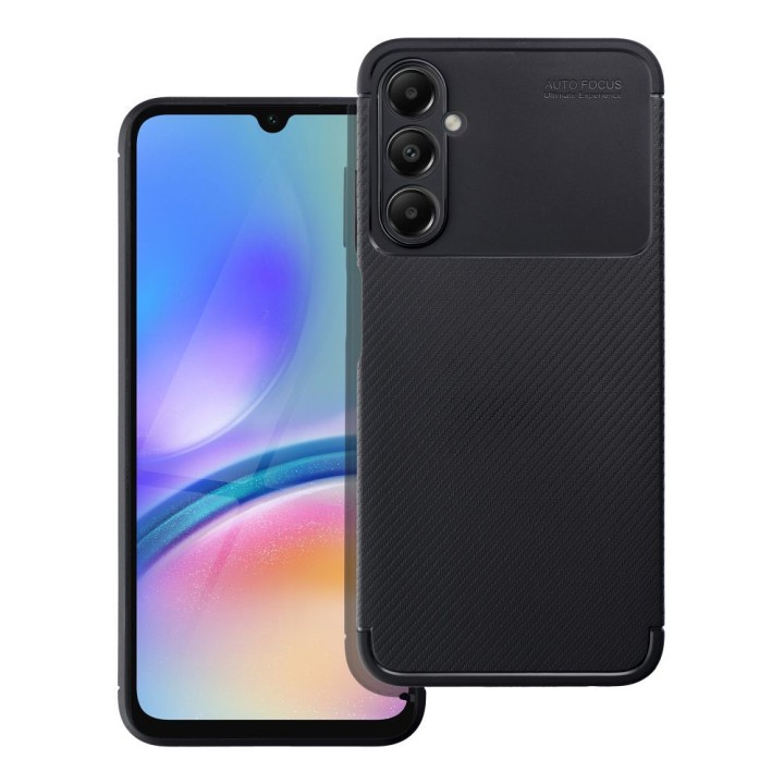 Чехол для Samsung A05 Carbon Premium черный
