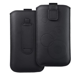 Case slide-in for phone slide-in pouch for Samsung I9100 Galaxy S2/i9000/S8600 Wave 3 Deko black