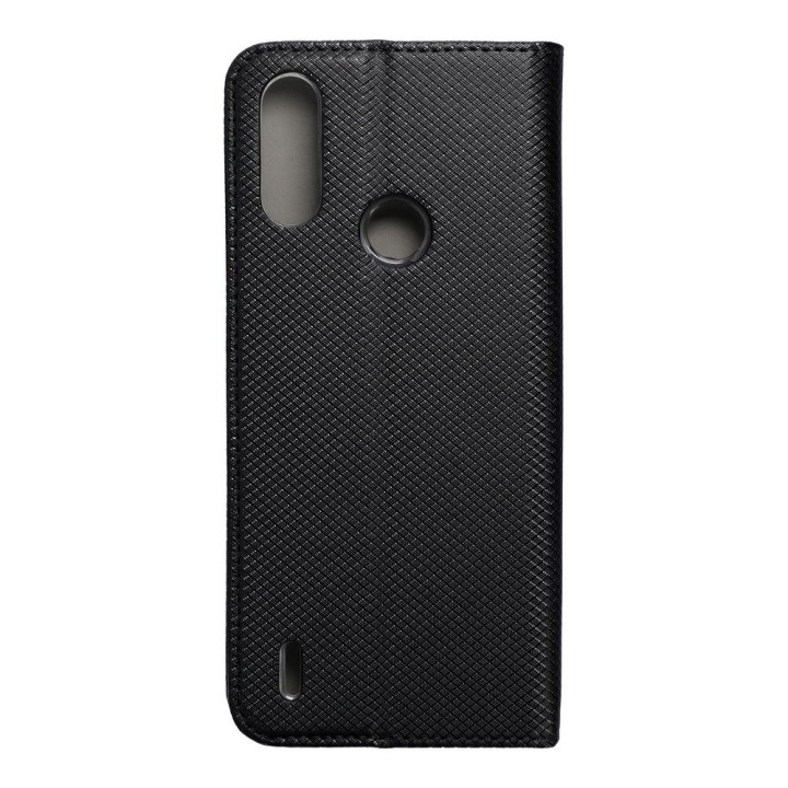Чехол с клапаном для Motorola E7 Power Smart Case Book черный