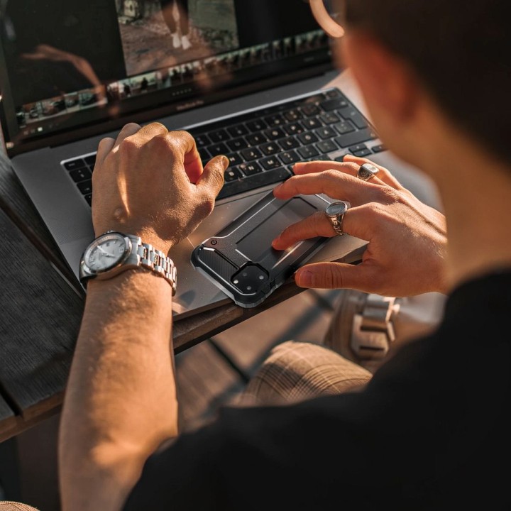 Case for Samsung A52 5G / A52 LTE ( 4G ) / A52S Armor black