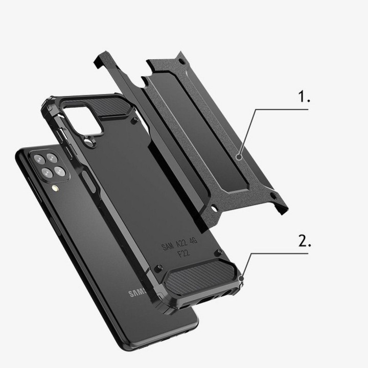 Etui na Samsung A22 5G Armor czarne