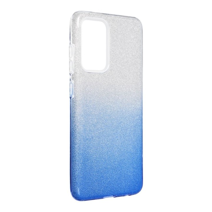 Etui na Samsung A52 5G / A52 LTE ( 4G ) / A52S Shining transparentne niebieskie
