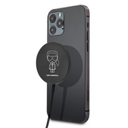Зарядное устройство indukcyujna Karl Lagerfeld совместимая с MagSafe 15W KLCBMSIKBK черное
