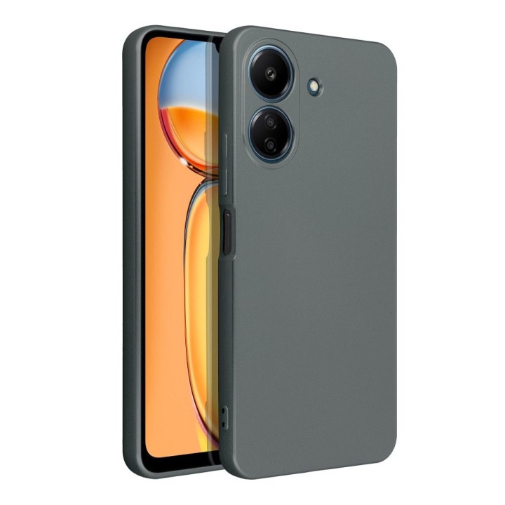 Чехол для Xiaomi Redmi 13C / Poco C65 Metallic серый