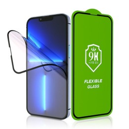 Скло гібридне 5D Full Glue для Samsung A51 Bestsuit Flexible чорне
