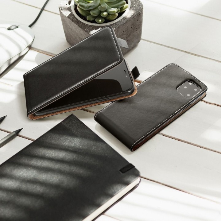 Чохол з клапаном вертикальний на iPhone 7 / 8 PLUS Slim Flexi Fresh чорний
