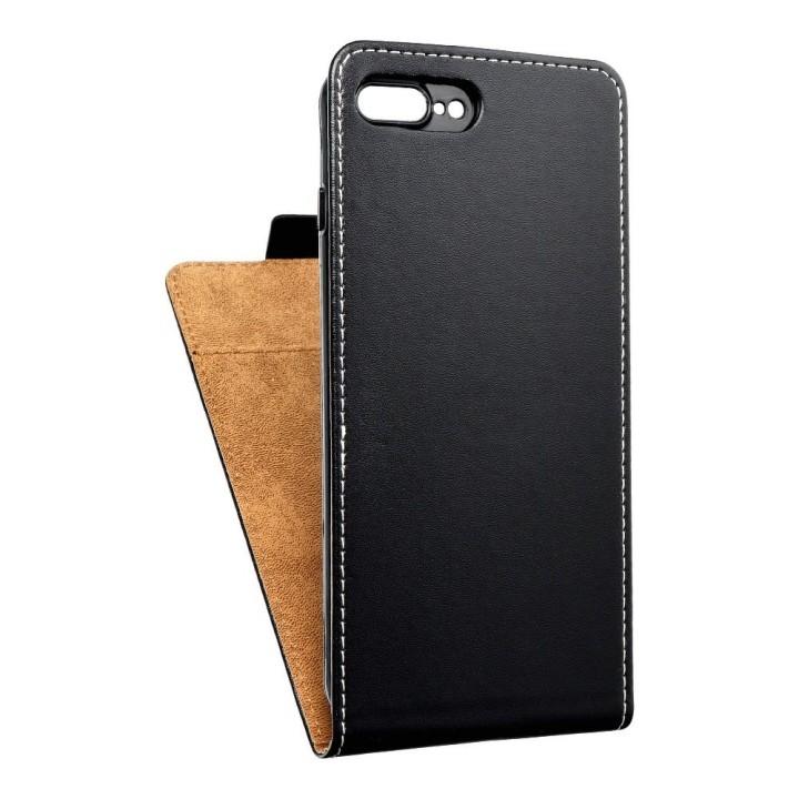 Чохол з клапаном вертикальний для iPhone 7 / 8 PLUS Slim Flexi Fresh чорний