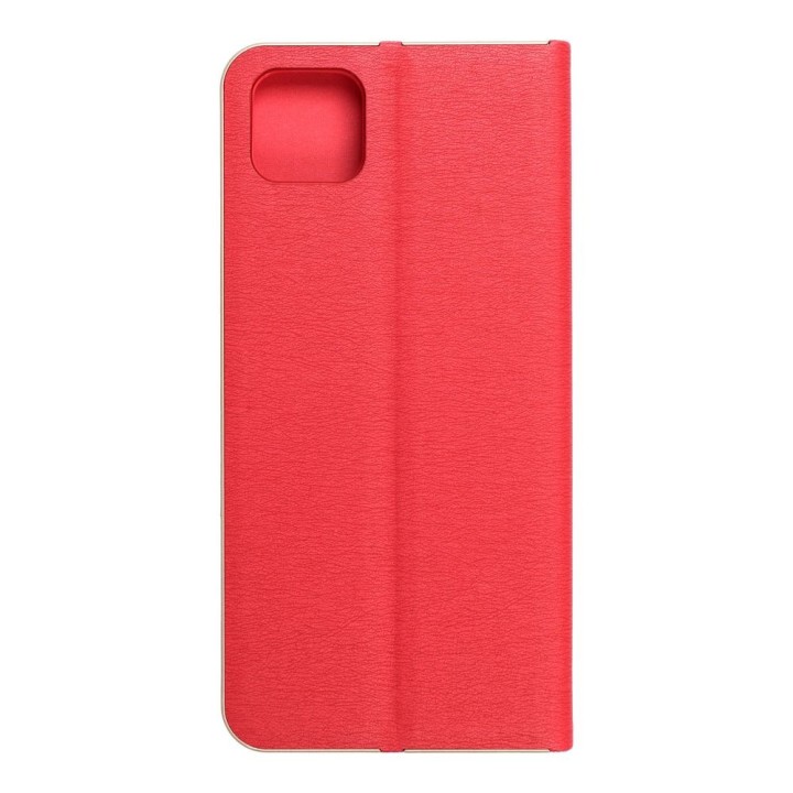 Flip case for Samsung A22 5G Luna Book Gold red