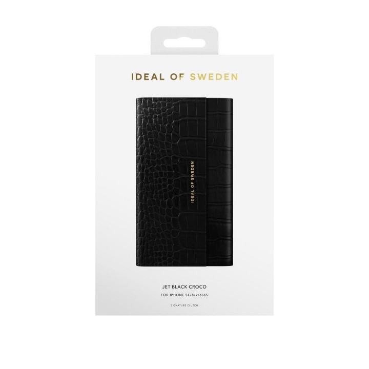 iDeal of Sweden Clutch для IPHONE 8 / 7 / 6s / SE Jet Black Croco