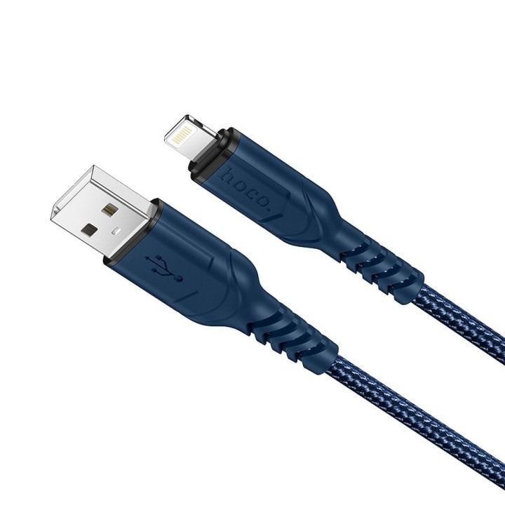 Кабель USB A для Lightning Hoco 2,4A 1 m X59 синій