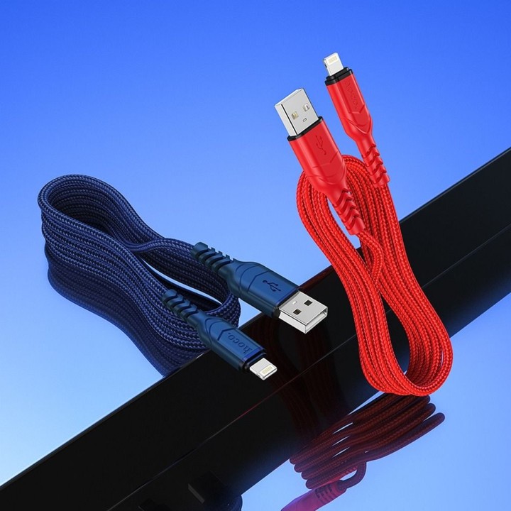 Кабель USB A для Lightning Hoco 2,4A 1 m X59 синій