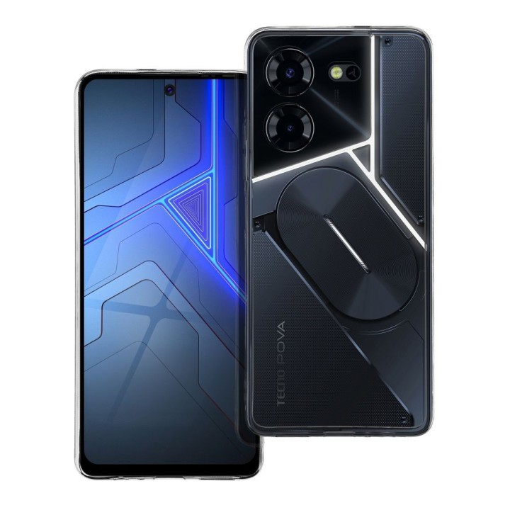 Чохол для Tecno POVA 5 Clear Case 2 mm (camera protection) прозорий
