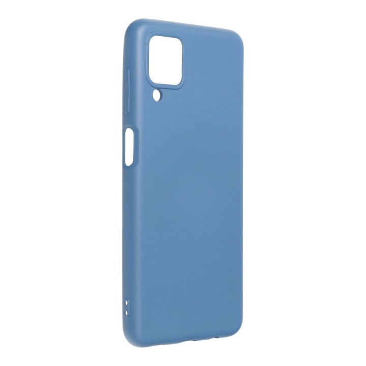 Чохол для Samsung A12 Silicone синій