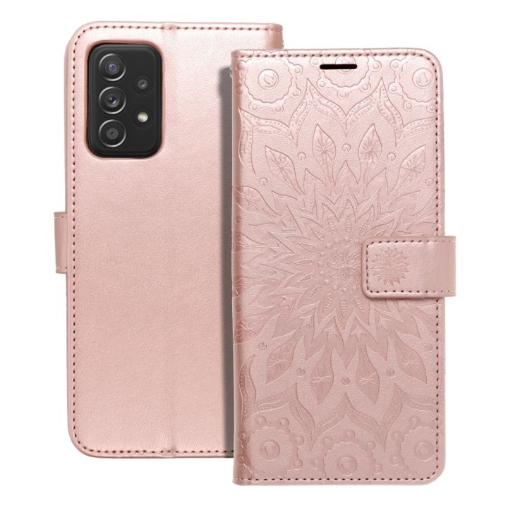 Flip case for Samsung A52 5G / A52 LTE ( 4G ) / A52s 5G Mezzo Book mandala rose gold
