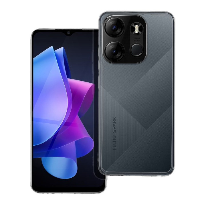Чохол для Tecno SPARK GO 2023 Clear Case 2 mm (camera protection) прозорий