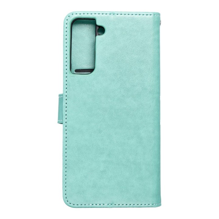Чехол с клапаном для Samsung S21 Mezzo Book мандала зеленый