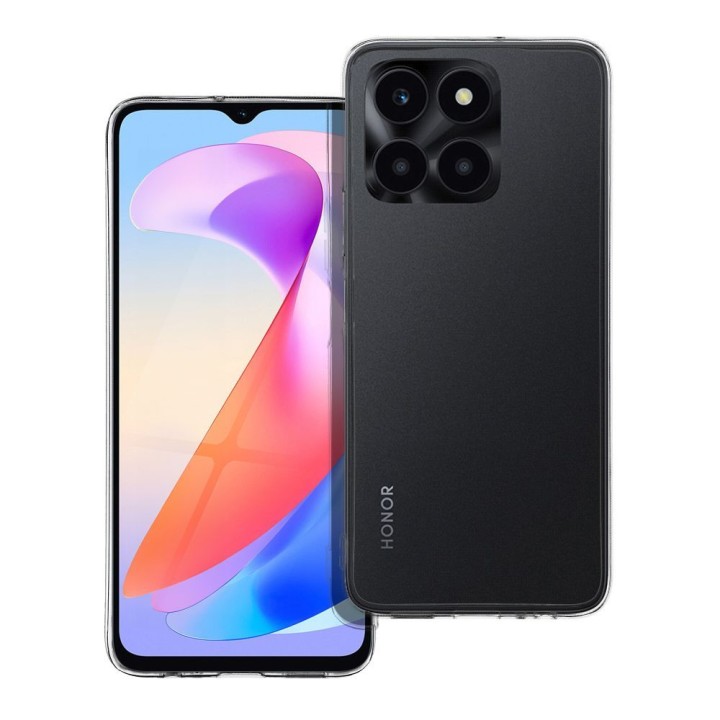 Чохол для Honor X6a Clear Case 2 mm (camera protection) прозорий