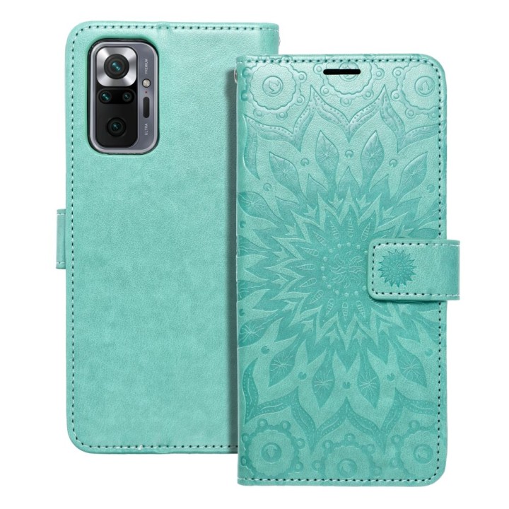 Flip case for Xiaomi Redmi NOTE 10 PRO Mezzo Book mandala green