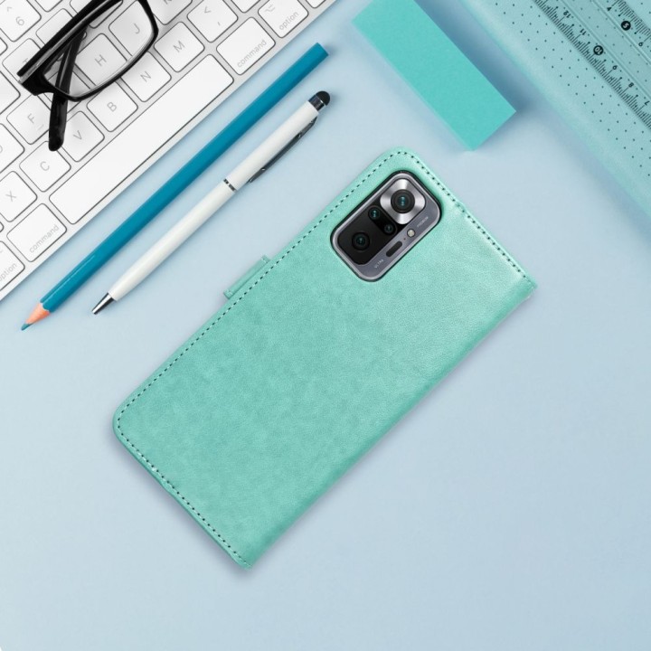 Чехол с клапаном для Xiaomi Redmi NOTE 10 5G / Poco M3 PRO / Poco M3 PRO 5G Mezzo Book мандала зеленый