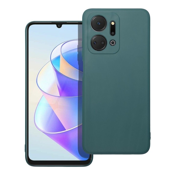 Etui na Honor X7a Matt ciemnozielone