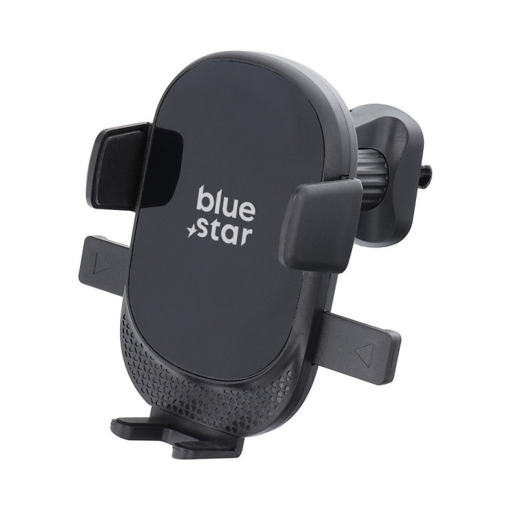 Держатель для телефона для автомобиля универсальный Blue Star Auto Lock X1 на решетку черный