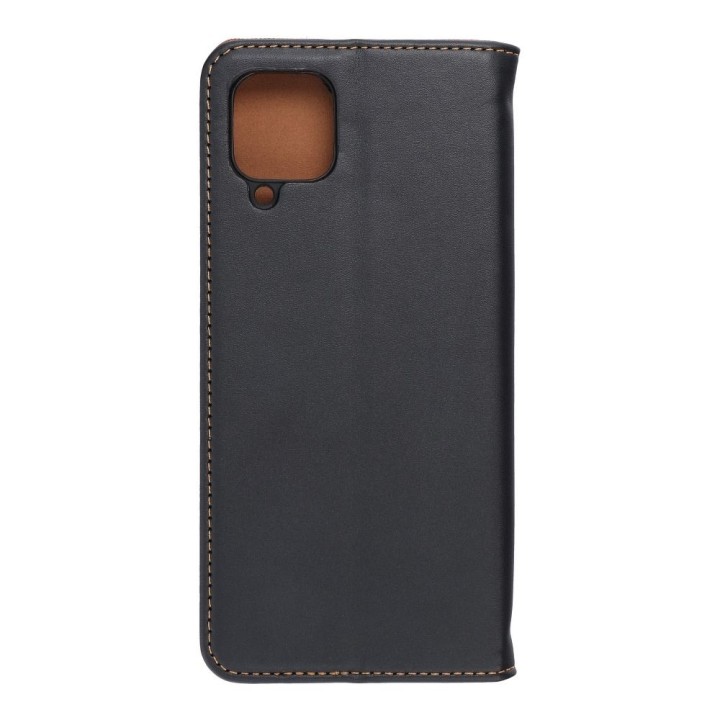Flip case for Samsung A12 / M12 Smart Pro Book leather black