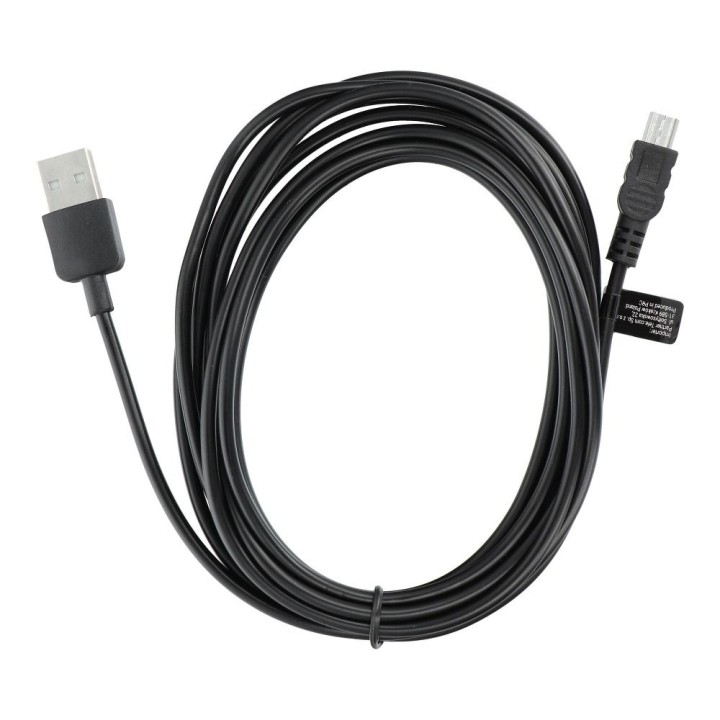 Cable USB A for Mini USB (navi / camera) 3 m black