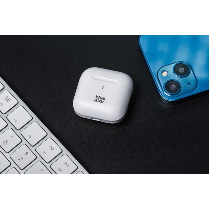 Wireless in-ear headphones Blue Star Nova Fi5 TWS white