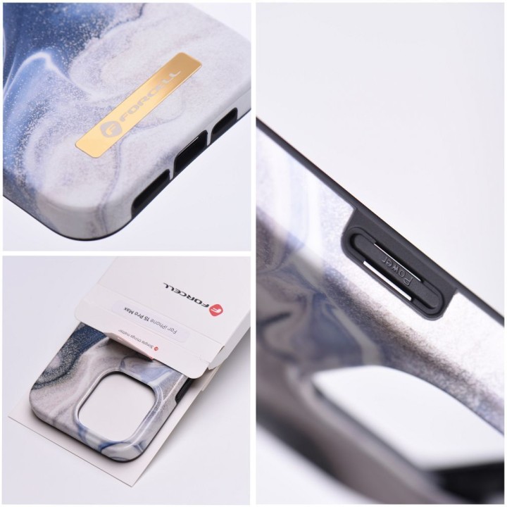 Case for iPhone 15 PLUS Forcell F-Protect Mirage MagSafe compatible magic sand