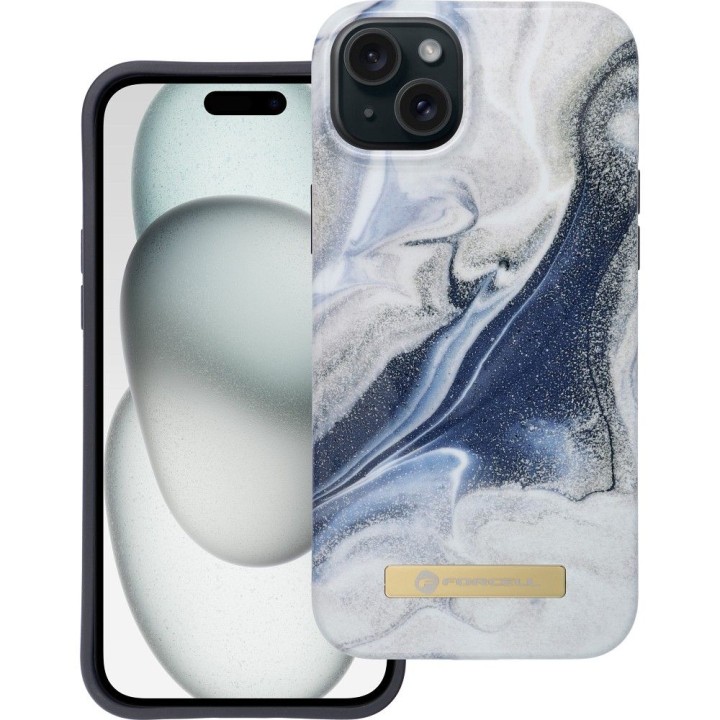 Case for iPhone 15 PLUS Forcell F-Protect Mirage MagSafe compatible magic sand