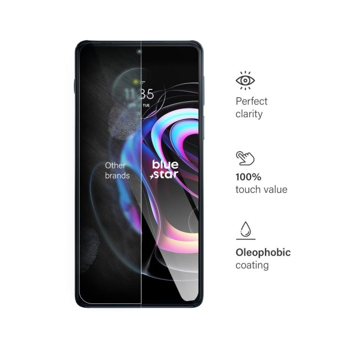 Tempered glass for Motorola Edge 20 PRO Blue Star