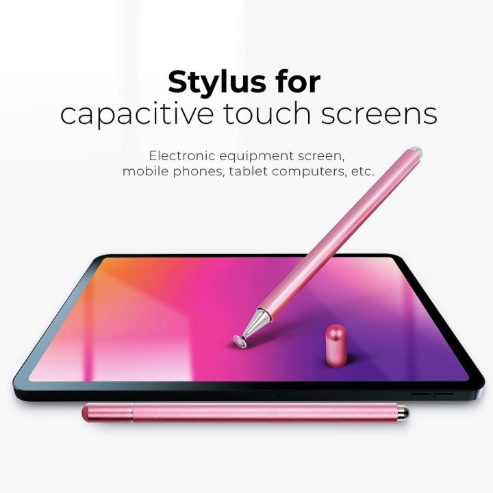 Stylus for touch screens capacitive pink