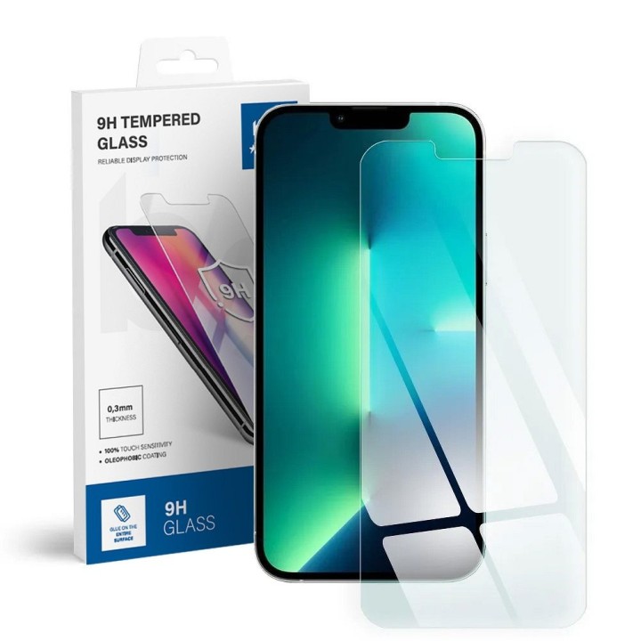 Tempered glass for iPhone 13 PRO MAX / 14 PLUS Blue Star