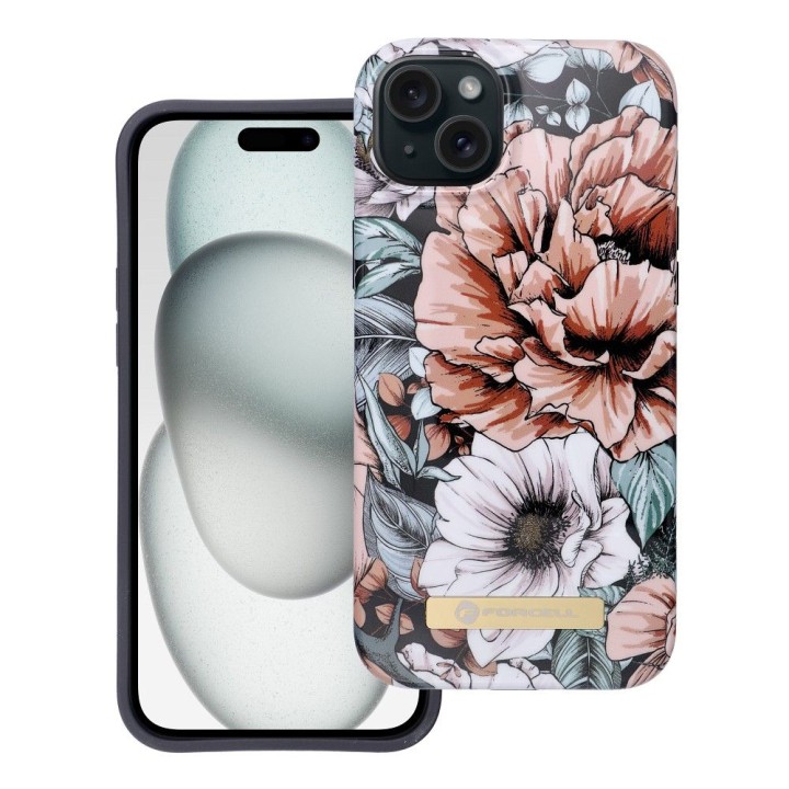 Case for iPhone 15 PLUS Forcell F-Protect Mirage MagSafe compatible bloom bush