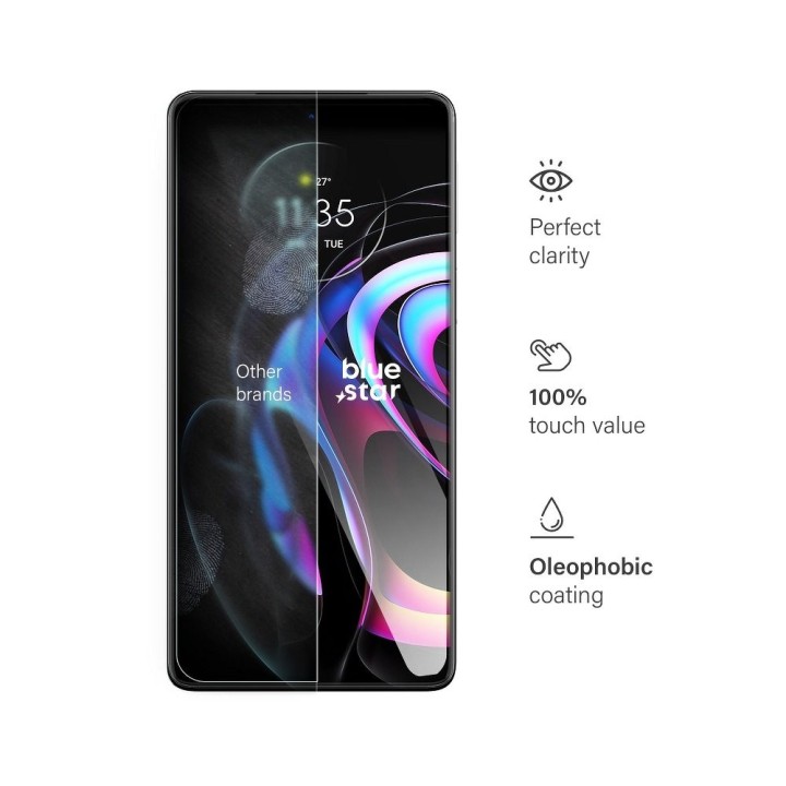Tempered glass for Motorola Edge 20 Blue Star