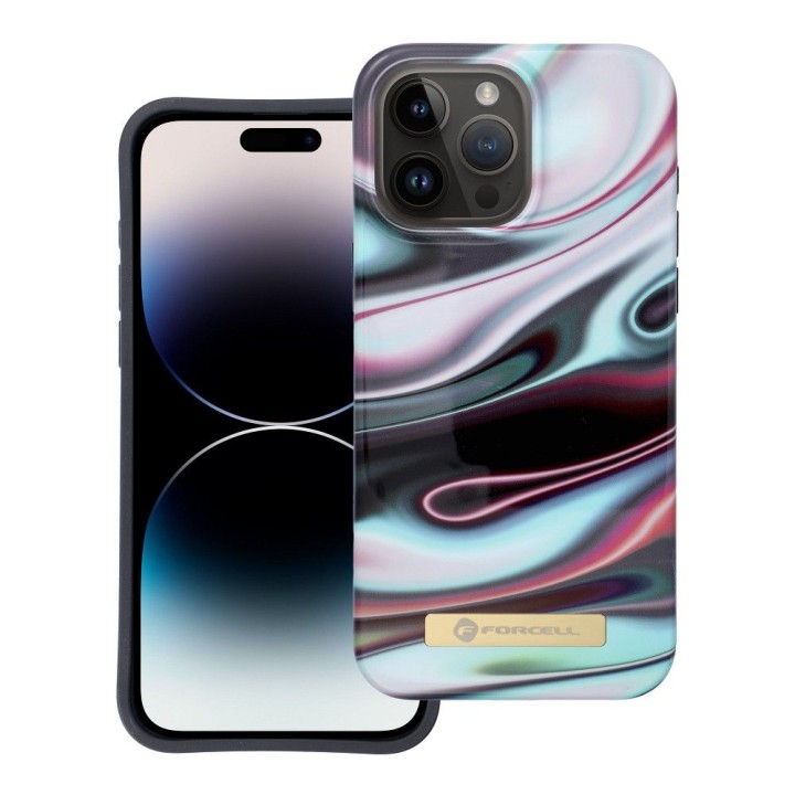 Case for iPhone 15 PRO MAX Forcell F-Protect Mirage compatible with MagSafe glow