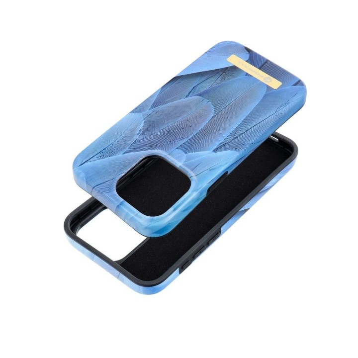 Чохол для iPhone 15 PRO MAX Forcell F-Protect Mirage сумісний із MagSafe blue bird