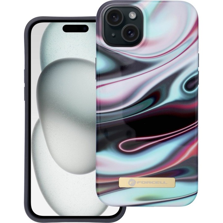 Case for iPhone 15 PLUS Forcell F-Protect Mirage compatible with MagSafe glow