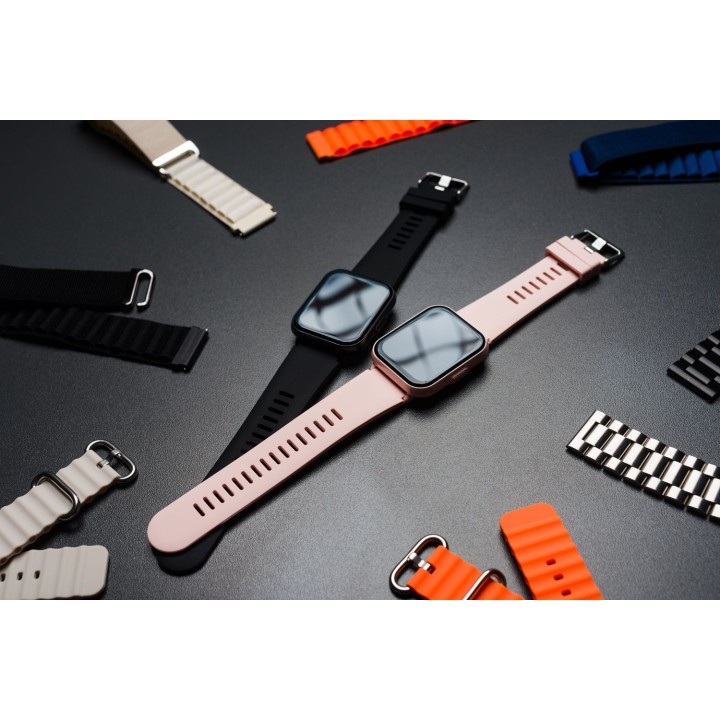 Smartwatch TITMO E-100 (TFT, Bluetooth call) pink 0INT