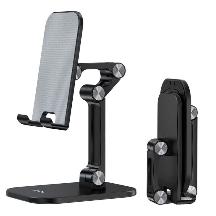 Foldable desktop phone / tablet holder Hoco (4,7" - 13") PH34 black