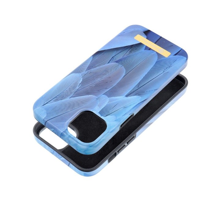 Case for iPhone 14 PLUS Forcell F-Protect Mirage MagSafe compatible blue bird