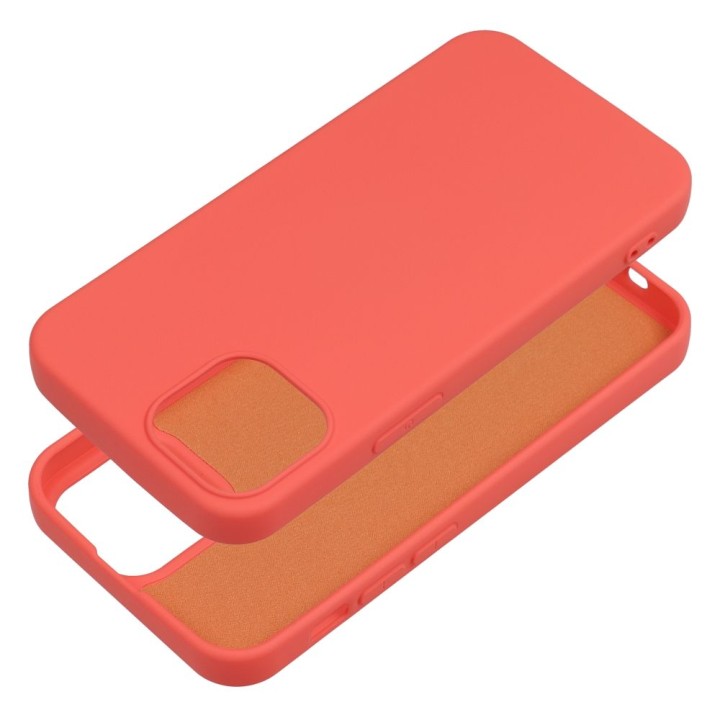 Чохол SILICONE для IPHONE 13 MINI персиковий