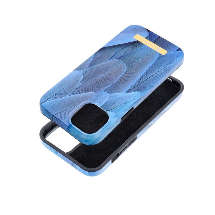 Case for iPhone 15 PLUS Forcell F-Protect Mirage MagSafe compatible blue bird