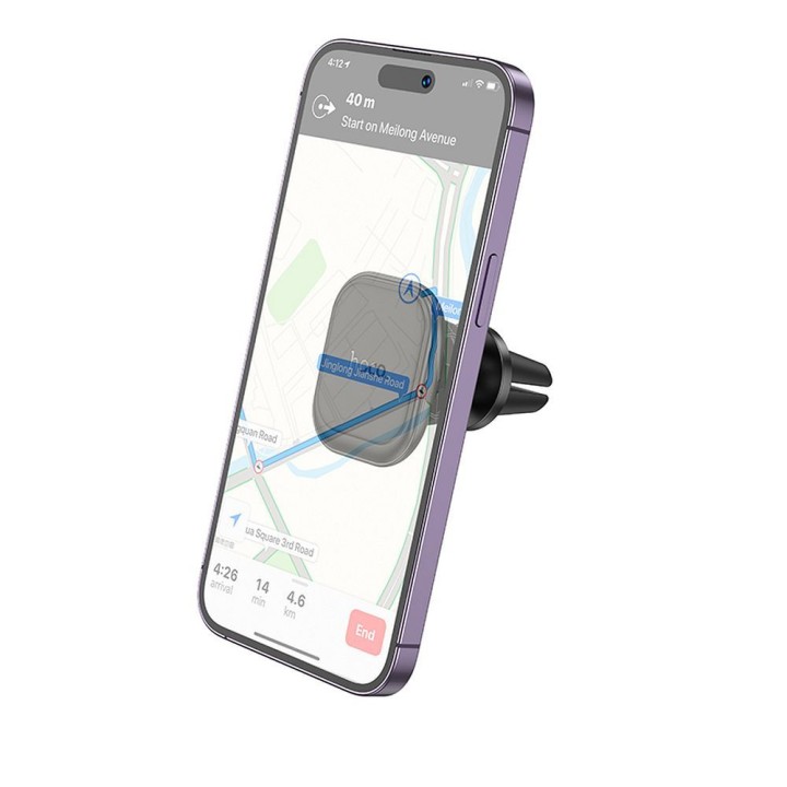 Magnetic car phone holder Hoco for the air vent H29 black