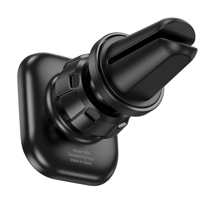 Phone holder for car magnetic Hoco for the air vent H29 black