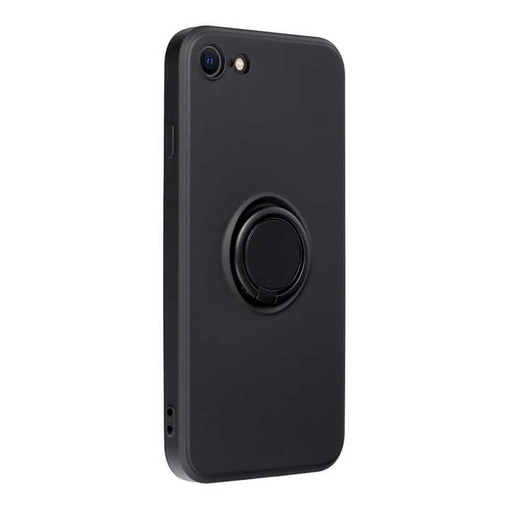 Чехол для iPhone 7 / 8 / SE 2020 / SE 2022 Silicone Ring черный